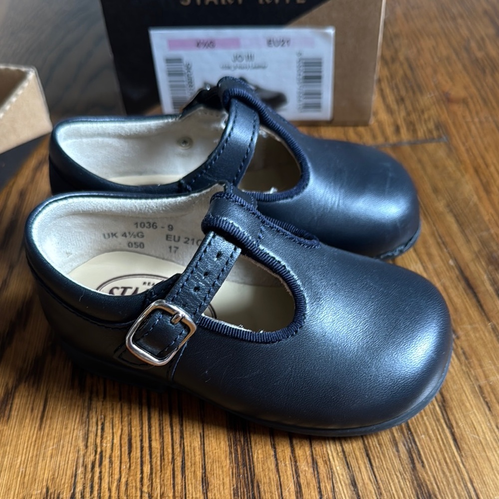 Start Rite Navy Kids Shoes prince george Gorgeous Classic! rare 🤴 - Picture 5 of 5